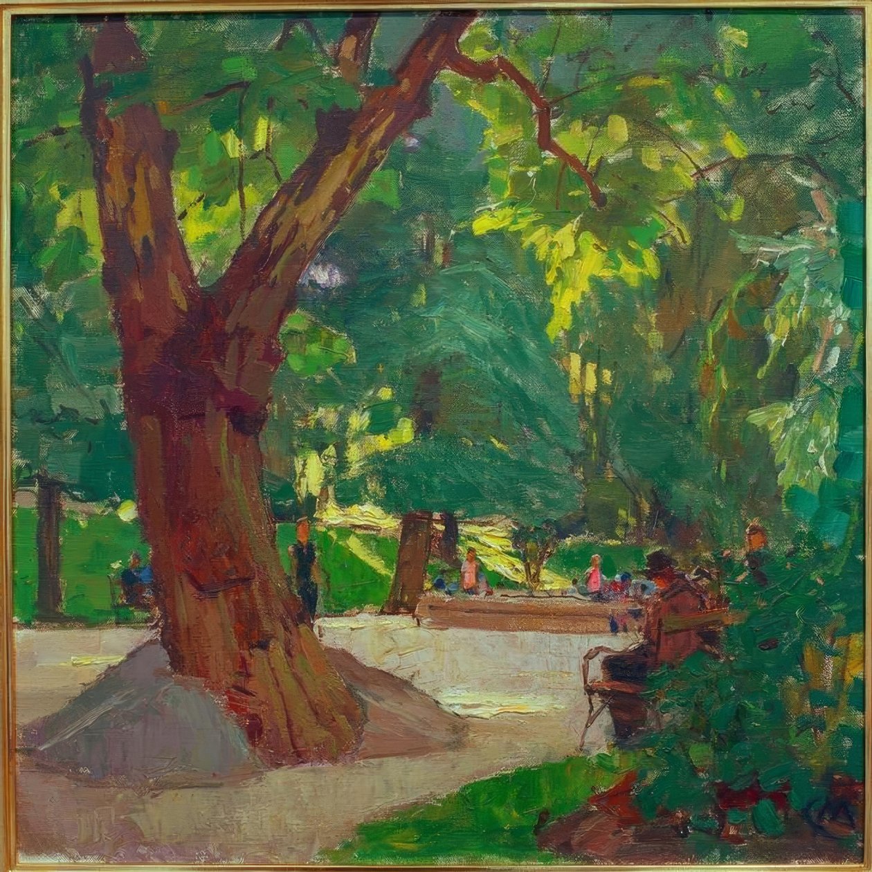 Parque Heiligenstadt (Parque Beethoven) de Carl Moll