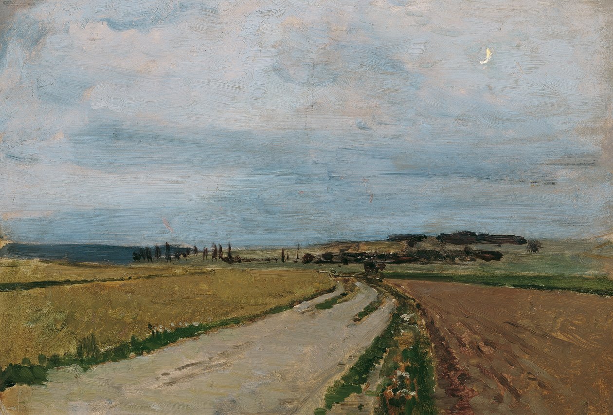 Noite de estudo do humor, Michelhausen (Plankenberg) de Carl Moll