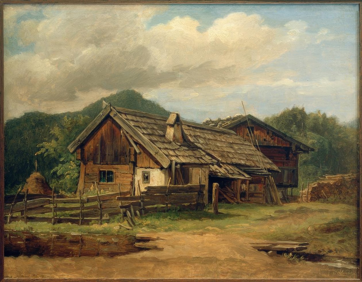 C.Morgenstern, casas de fazenda em Schlehdorf de Carl Morgenstern