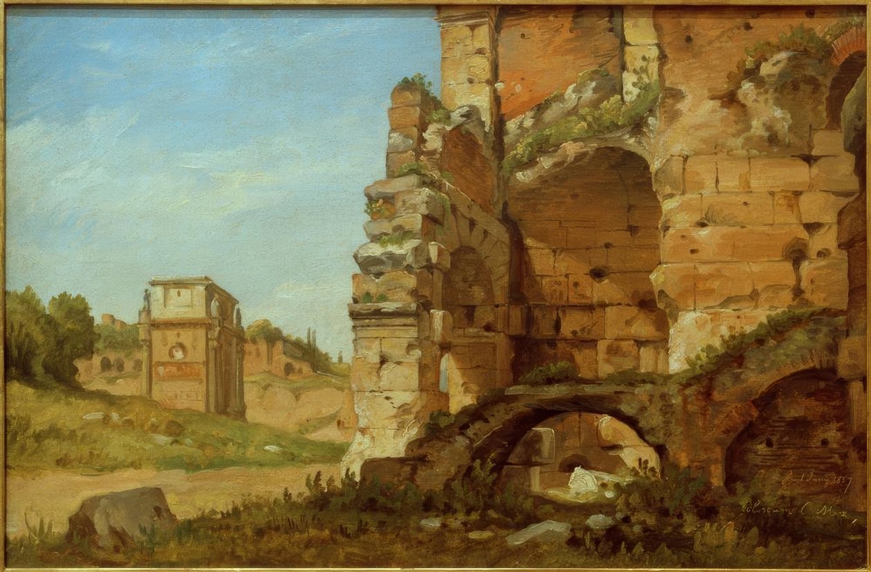 C.Morgenstern, o Coliseu de Roma de Carl Morgenstern