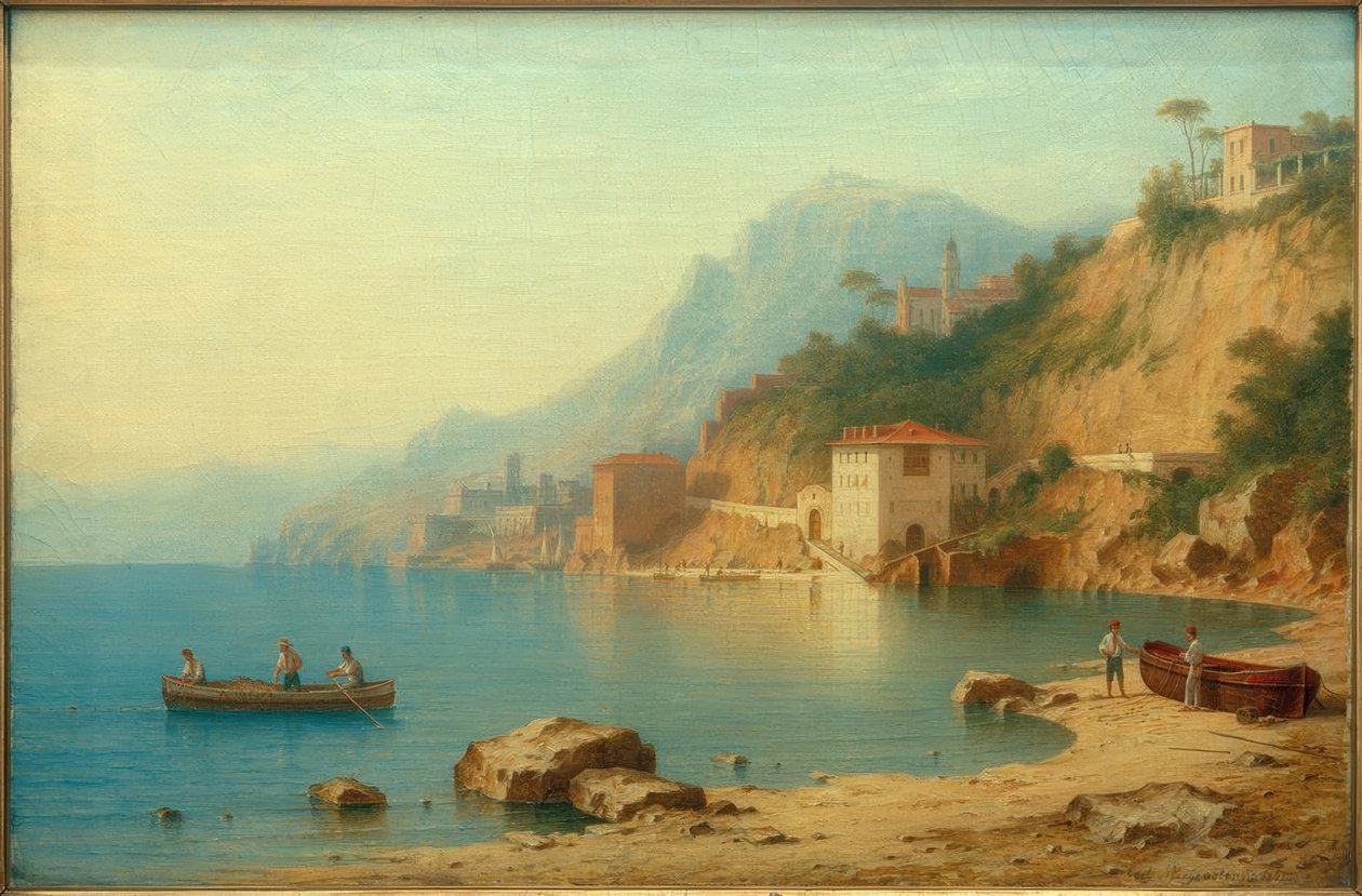 C.Morgenstern, Baía de Villafranca de Carl Morgenstern