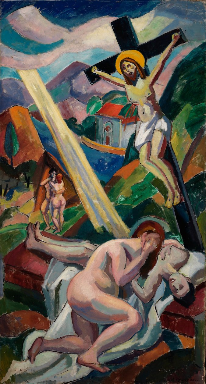(Crucificação) de Carl Newman