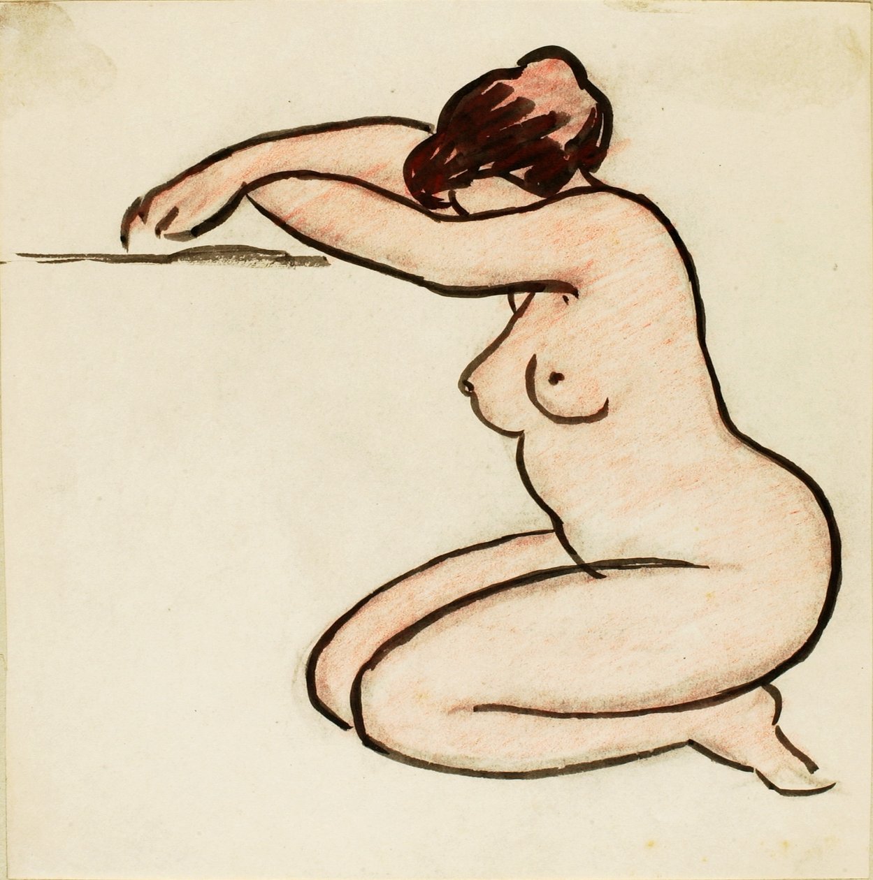 Nu feminino de Carl Newman