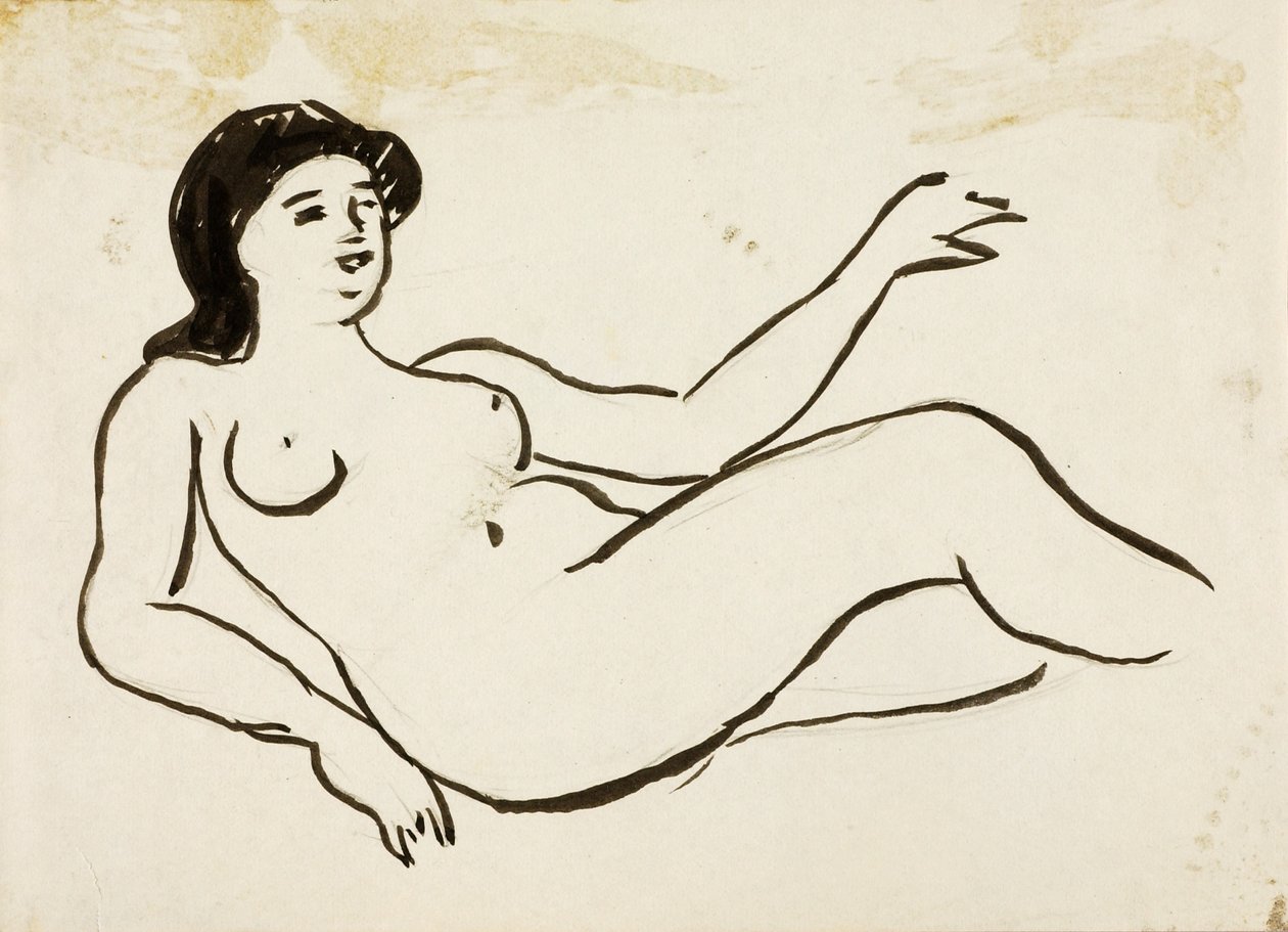 Nu feminino de Carl Newman