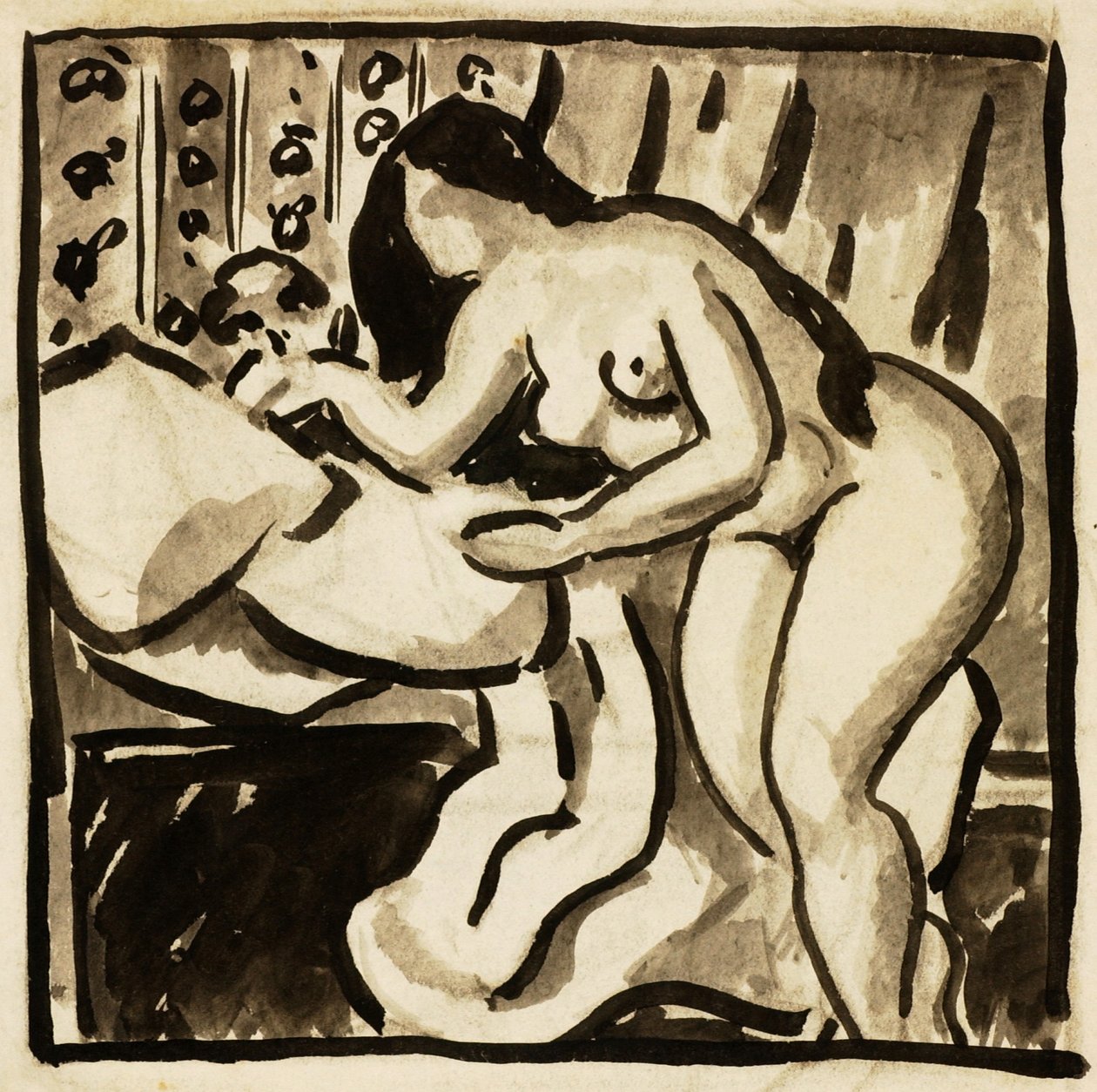 Nu feminino de Carl Newman