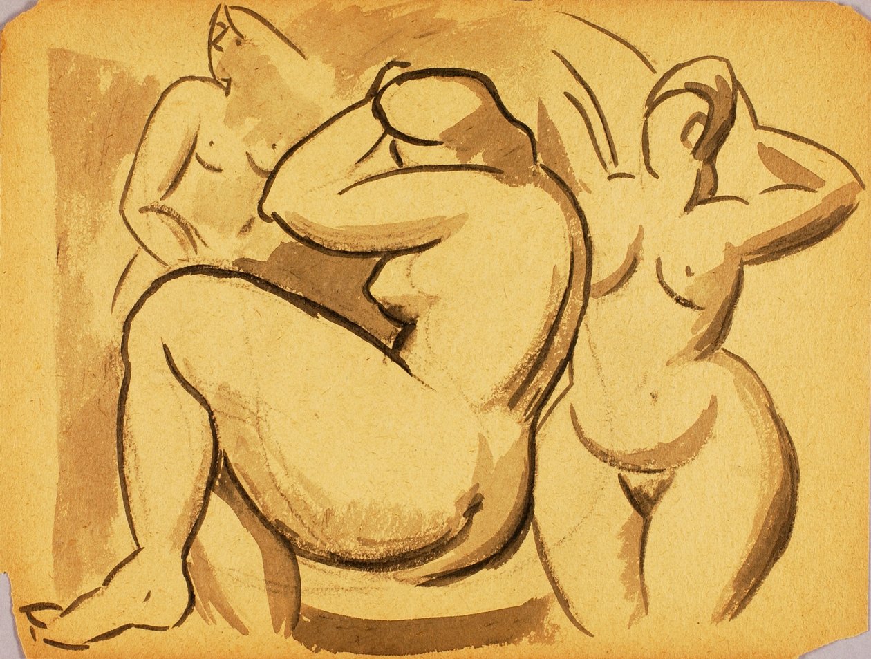 Três nus femininos de Carl Newman
