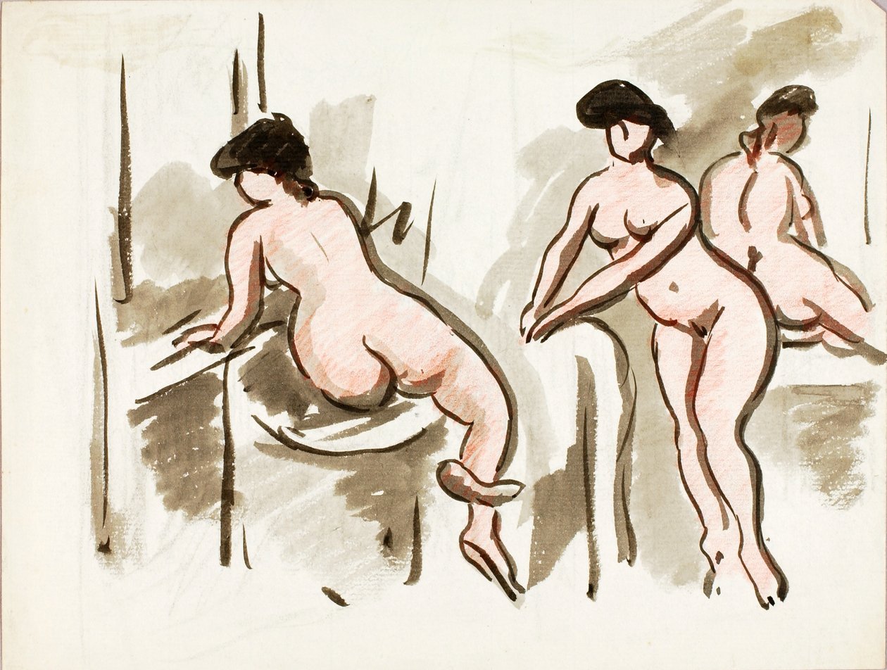 Três nus femininos de Carl Newman