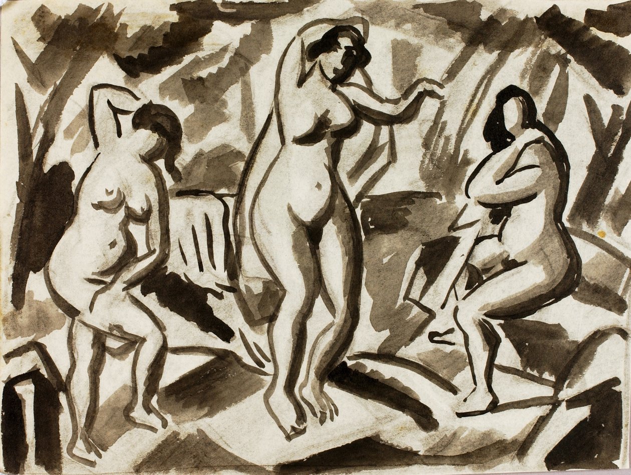 Três nus femininos de Carl Newman