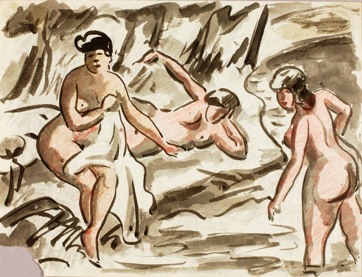 Três nus femininos de Carl Newman
