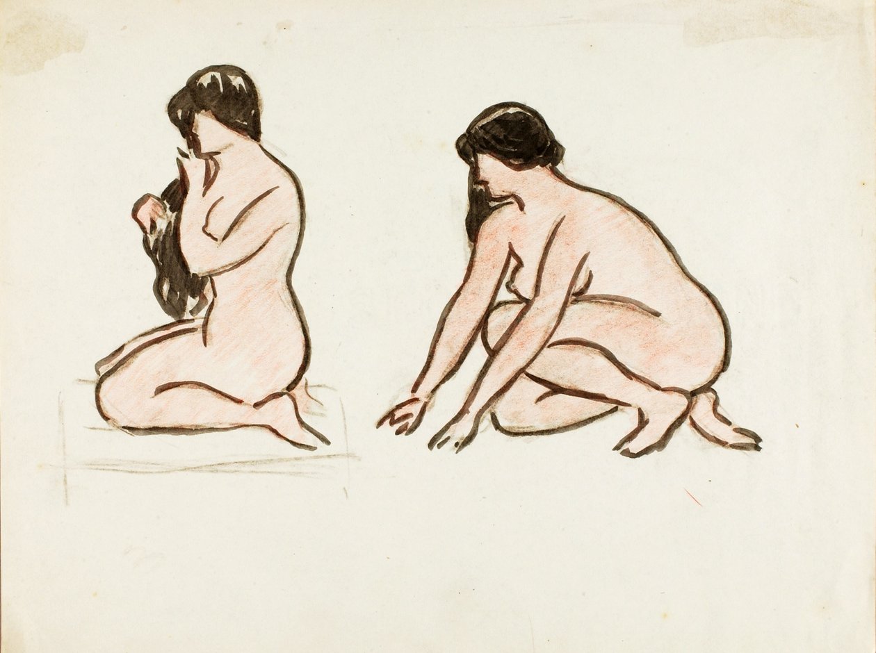 Dois nus femininos de Carl Newman