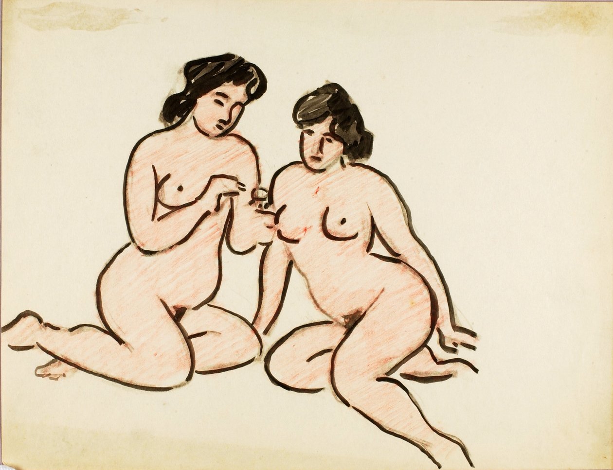 Dois nus femininos de Carl Newman