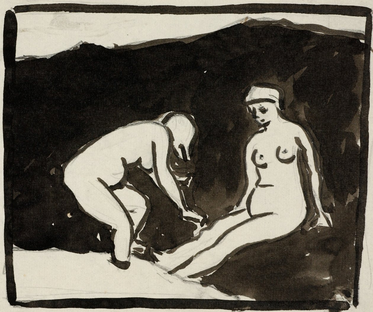 Dois nus femininos de Carl Newman