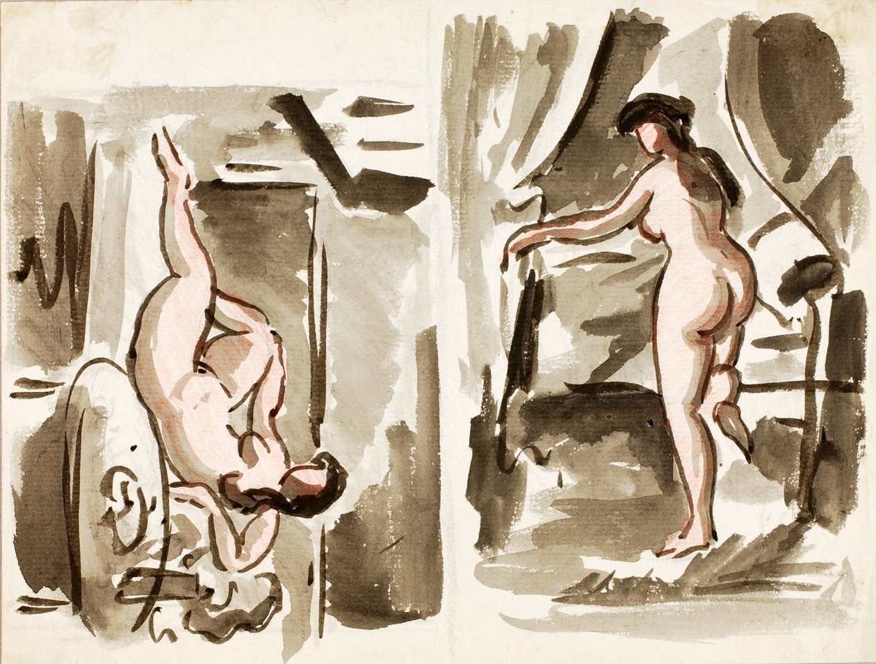 Dois nus femininos de Carl Newman