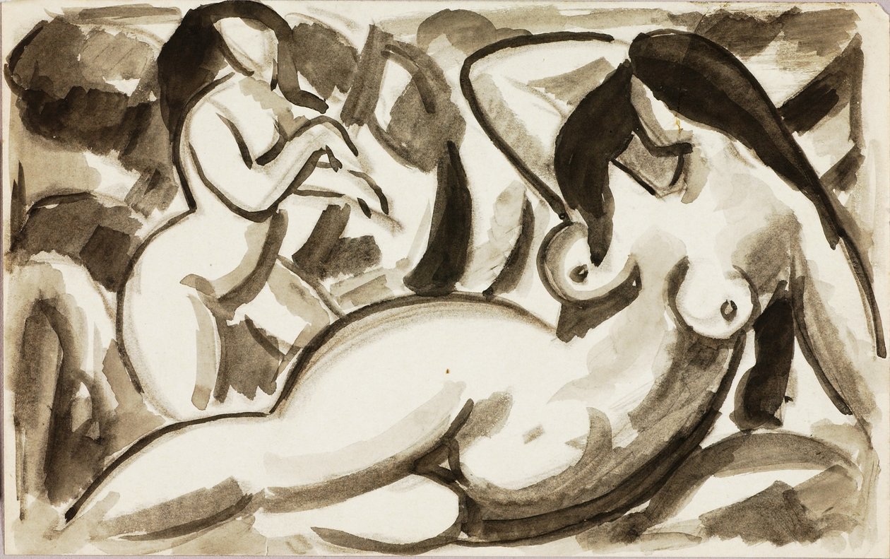 Dois nus femininos de Carl Newman
