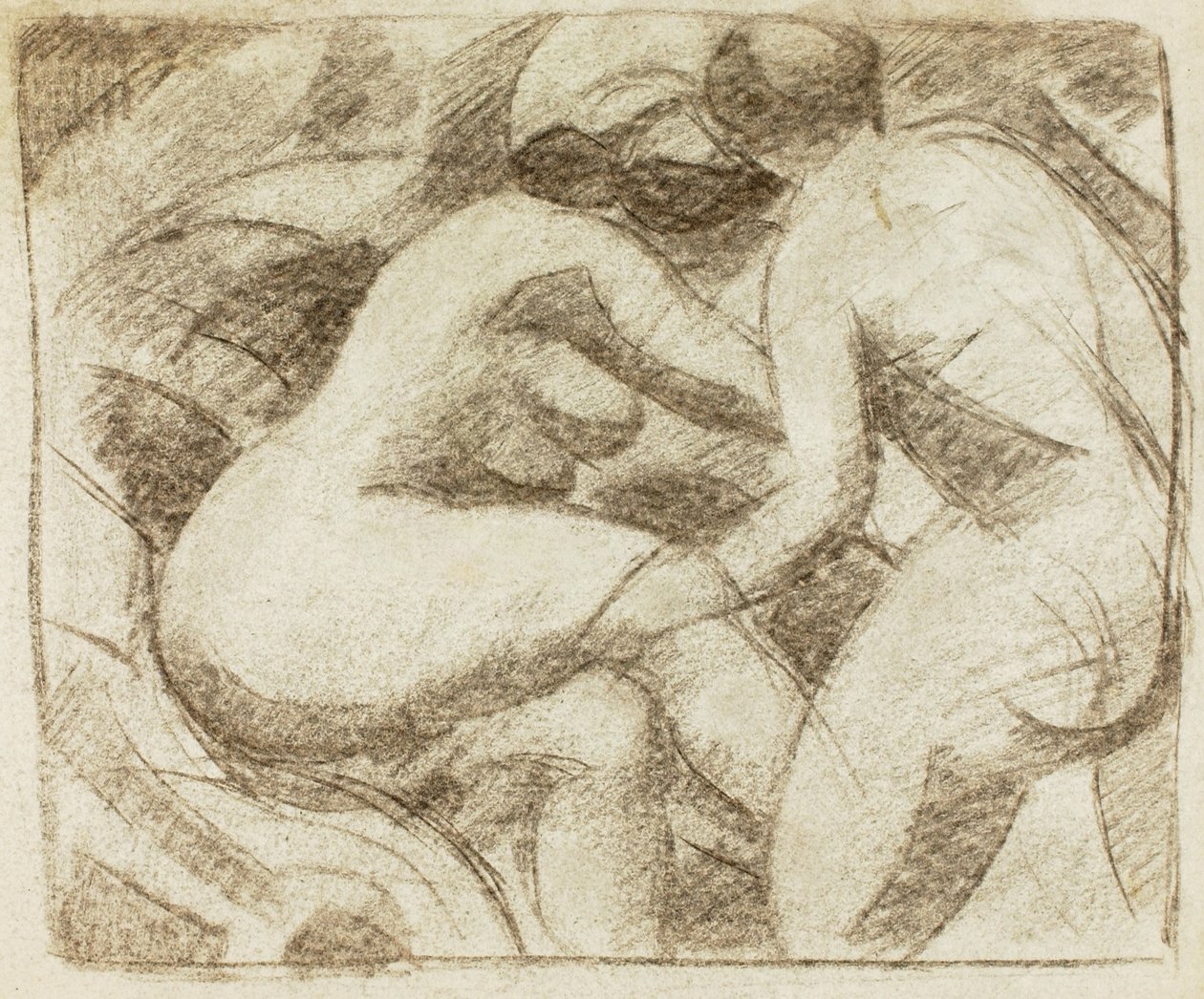 Dois nus de Carl Newman