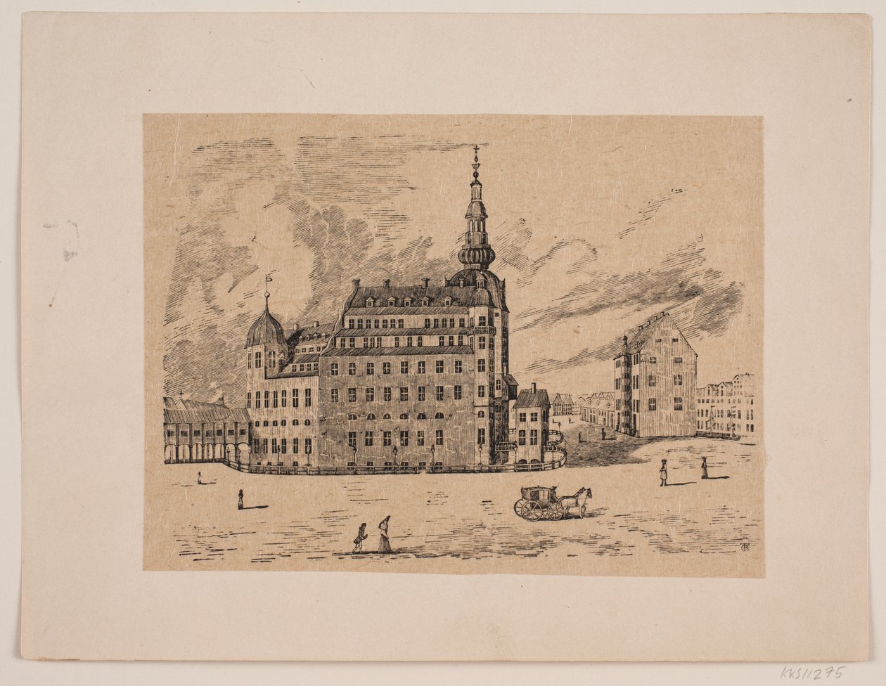 Castelo de Copenhague de Carl Peter Theodor Rothweiler