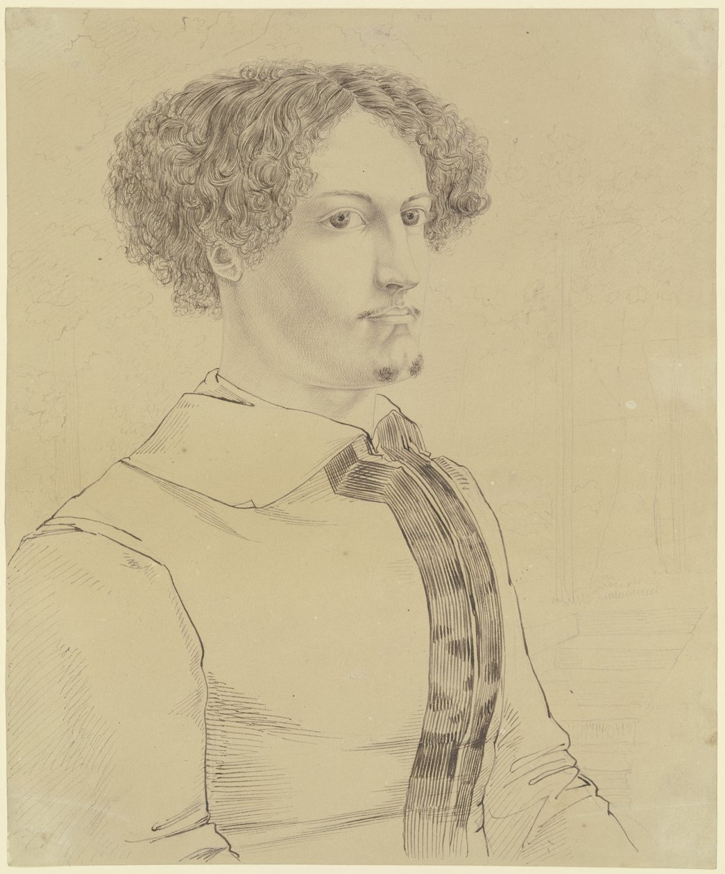 Retrato de Franz Georg Hammer de Carl Philipp Fohr