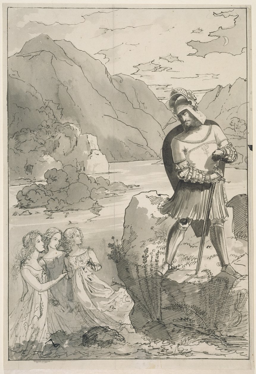 As sereias do Danúbio revelam a Hagen o futuro de Carl Philipp Fohr