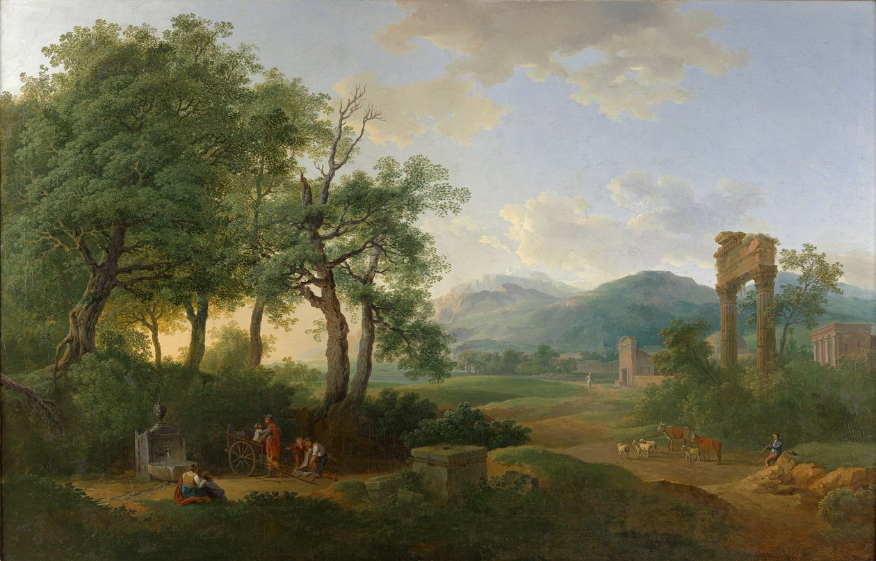 Paisagem Arcadiana de Carl Philipp Schallhas