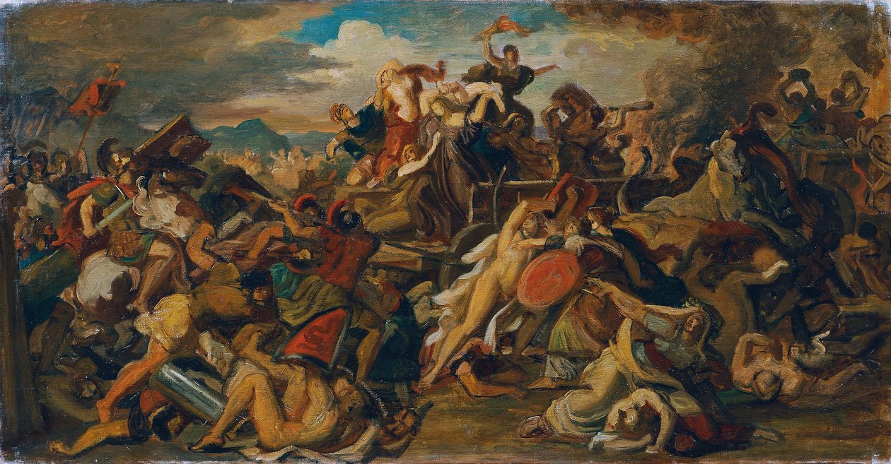 A Batalha do Cimeiro de Carl Rahl
