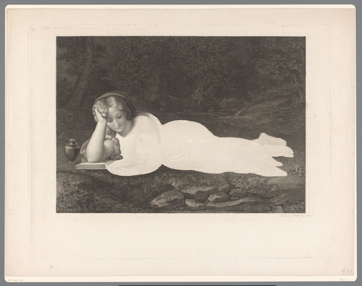 Leitura de Maria Madalena de Carl Rahl