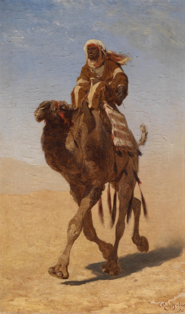 Alemão: Camel rider de Carl Rudolf Huber