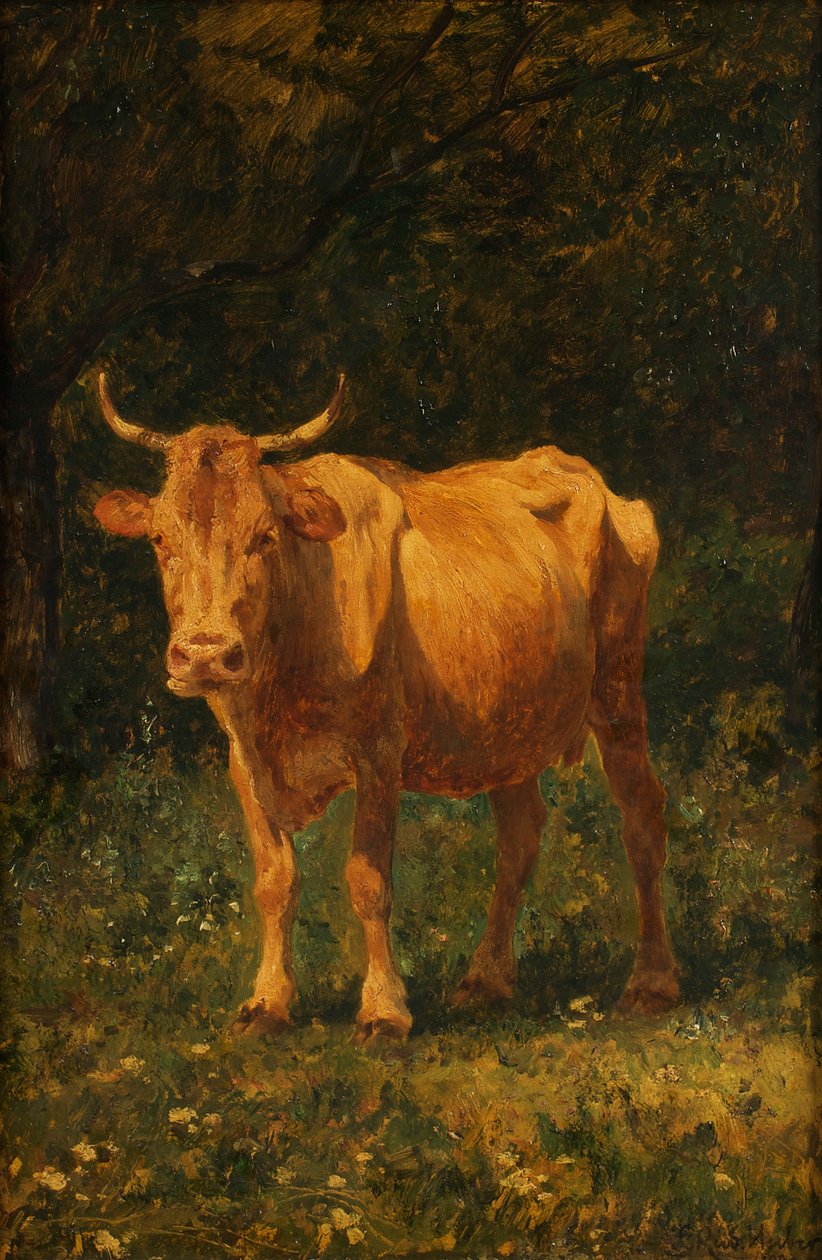 Vaca cor de pão de Carl Rudolf Huber
