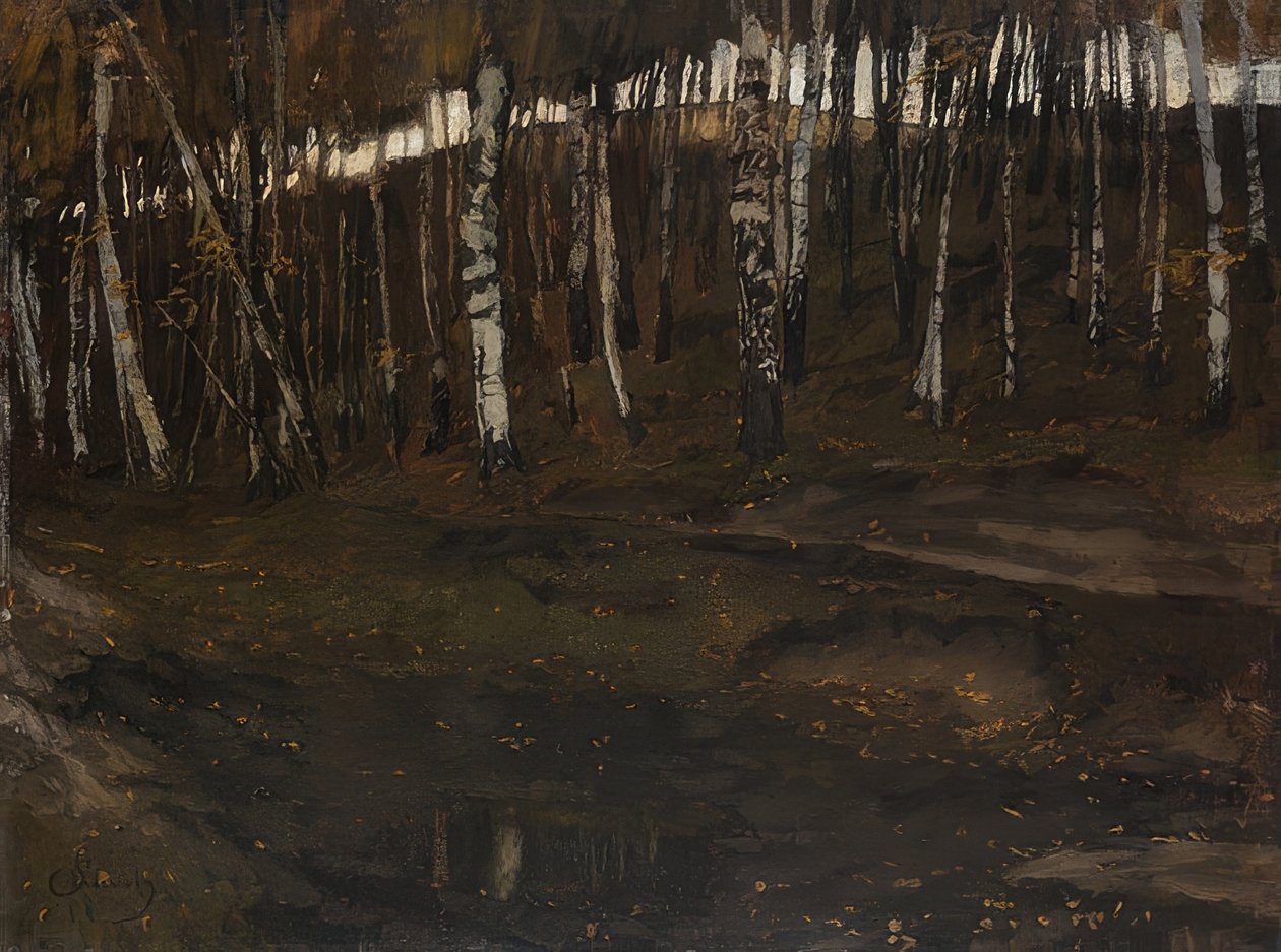 Birkenwald de Carl Schuch