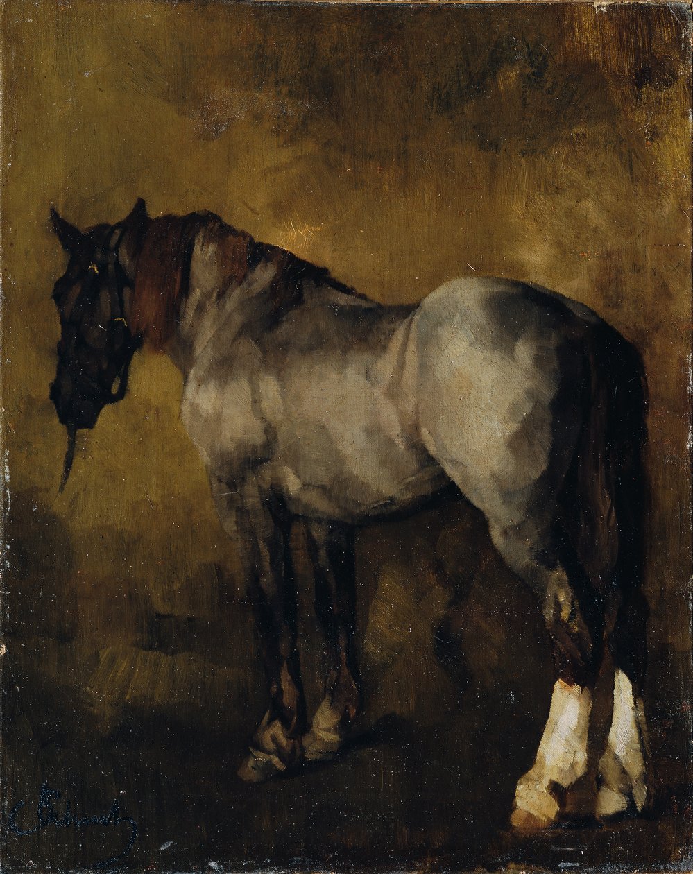 Estudo do cavalo de Carl Schuch