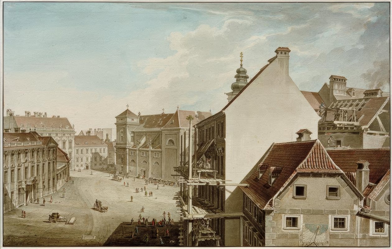 O Freyung em Viena de Carl Schütz