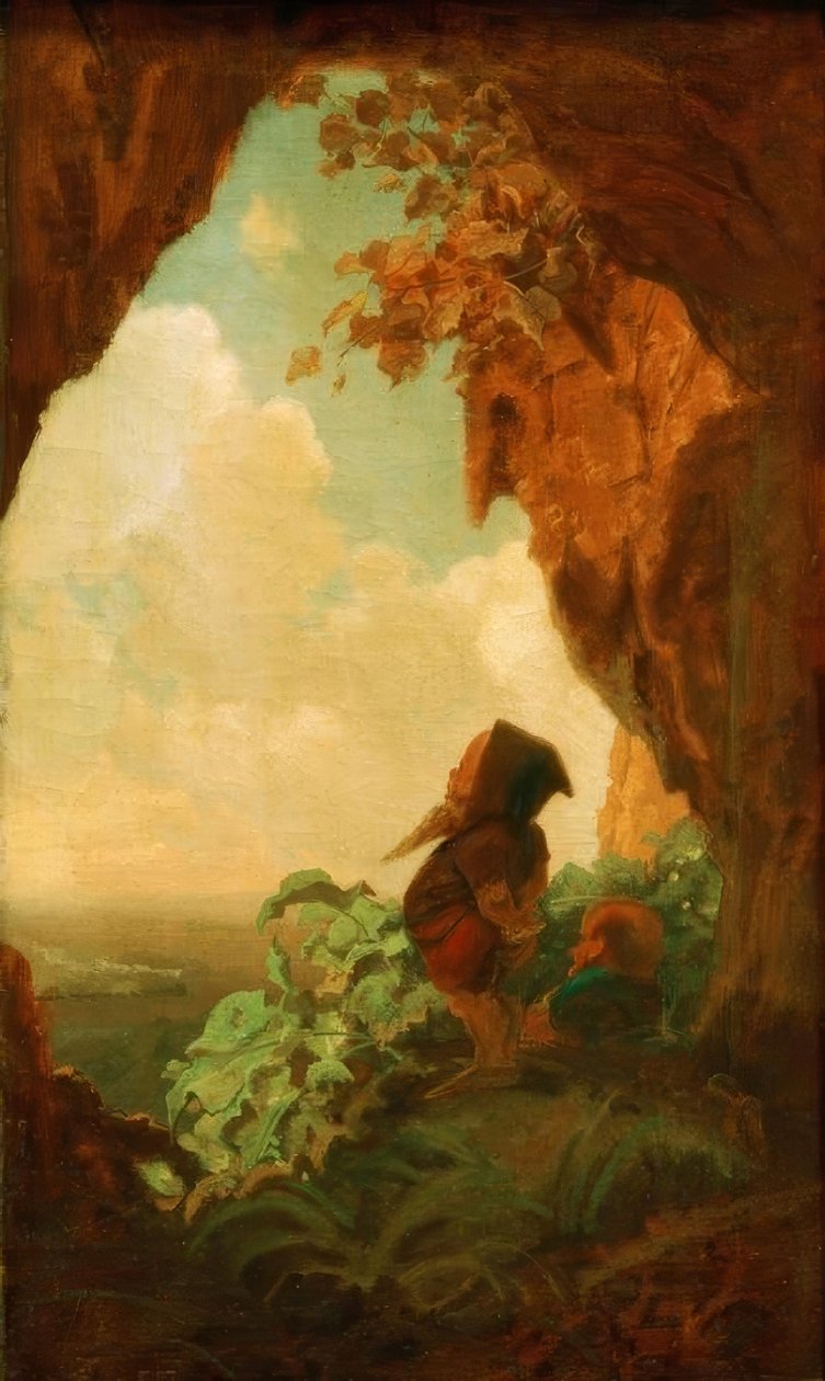 Bergmännchen, ou a primeira ferrovia de Carl Spitzweg
