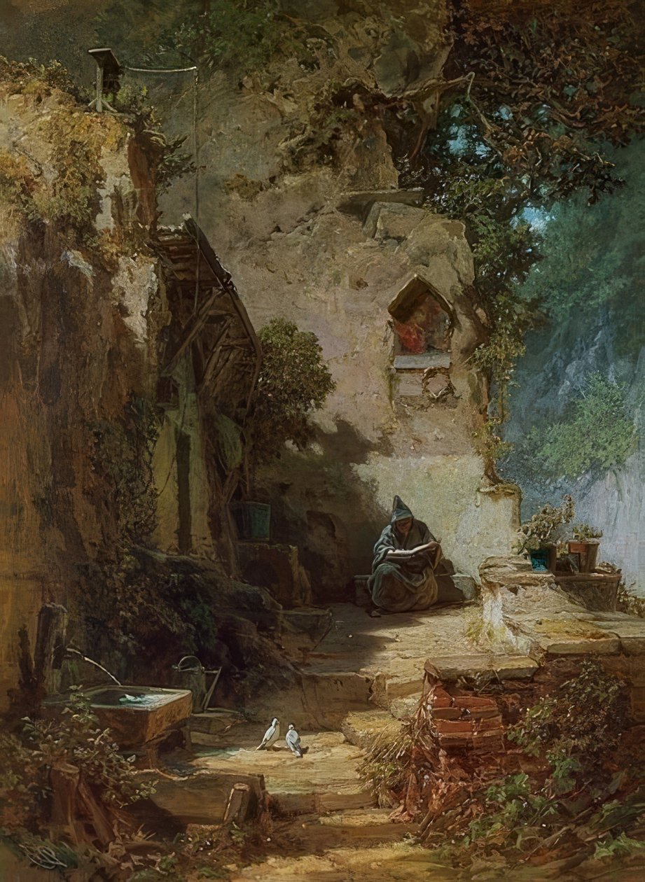 O eremita de Carl Spitzweg