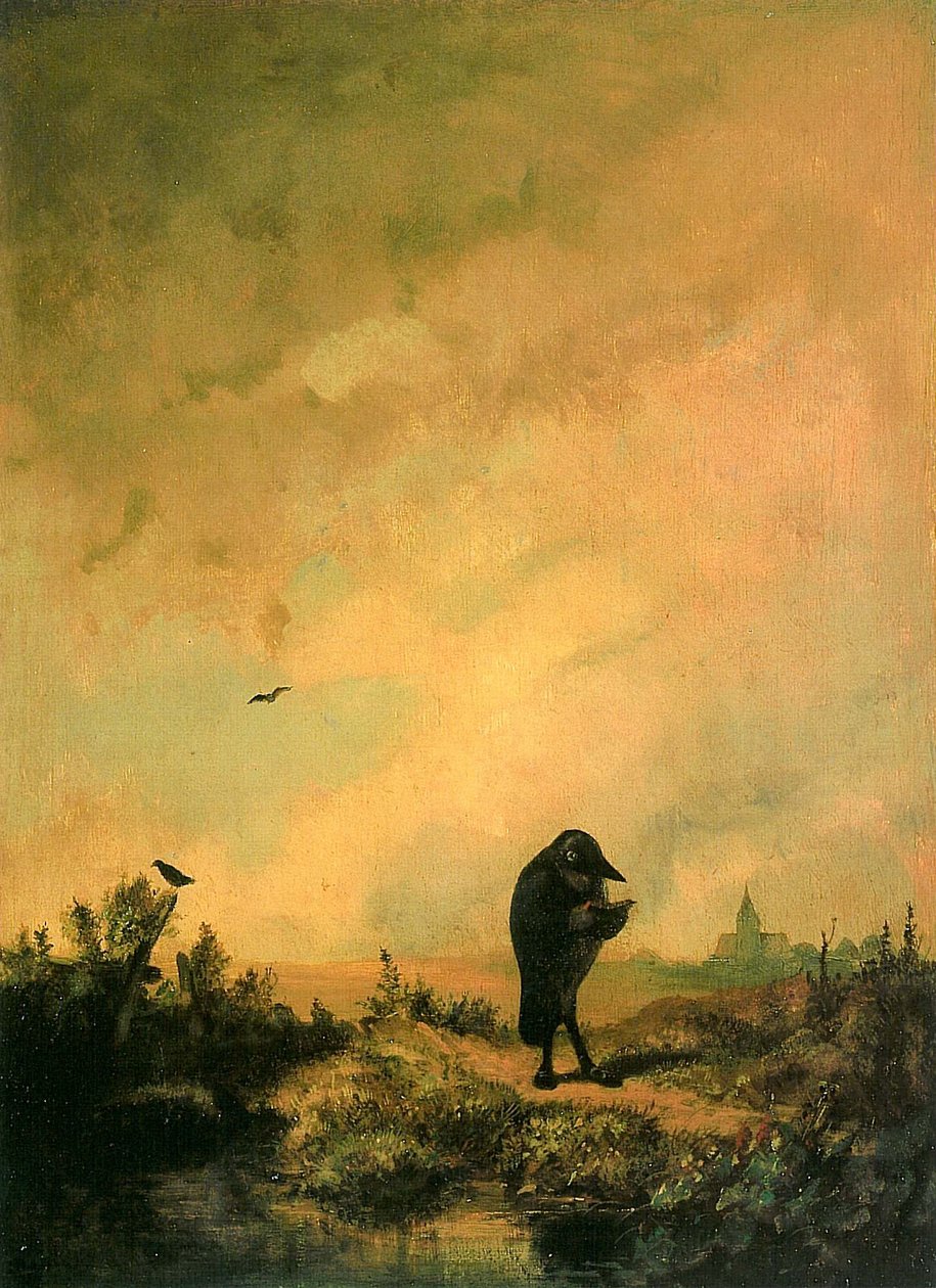 O Corvo de Carl Spitzweg