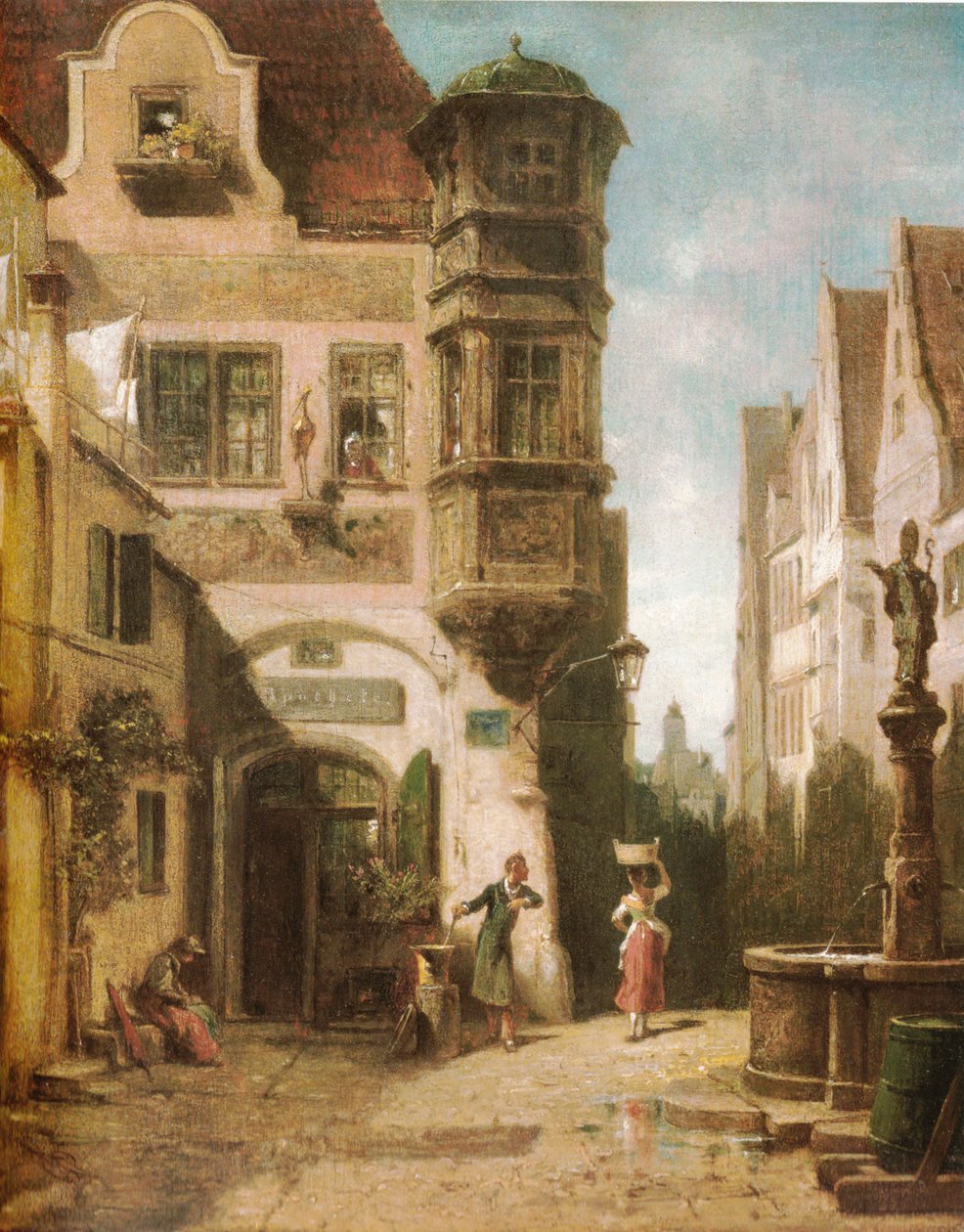 Provedor apaixonado de Carl Spitzweg