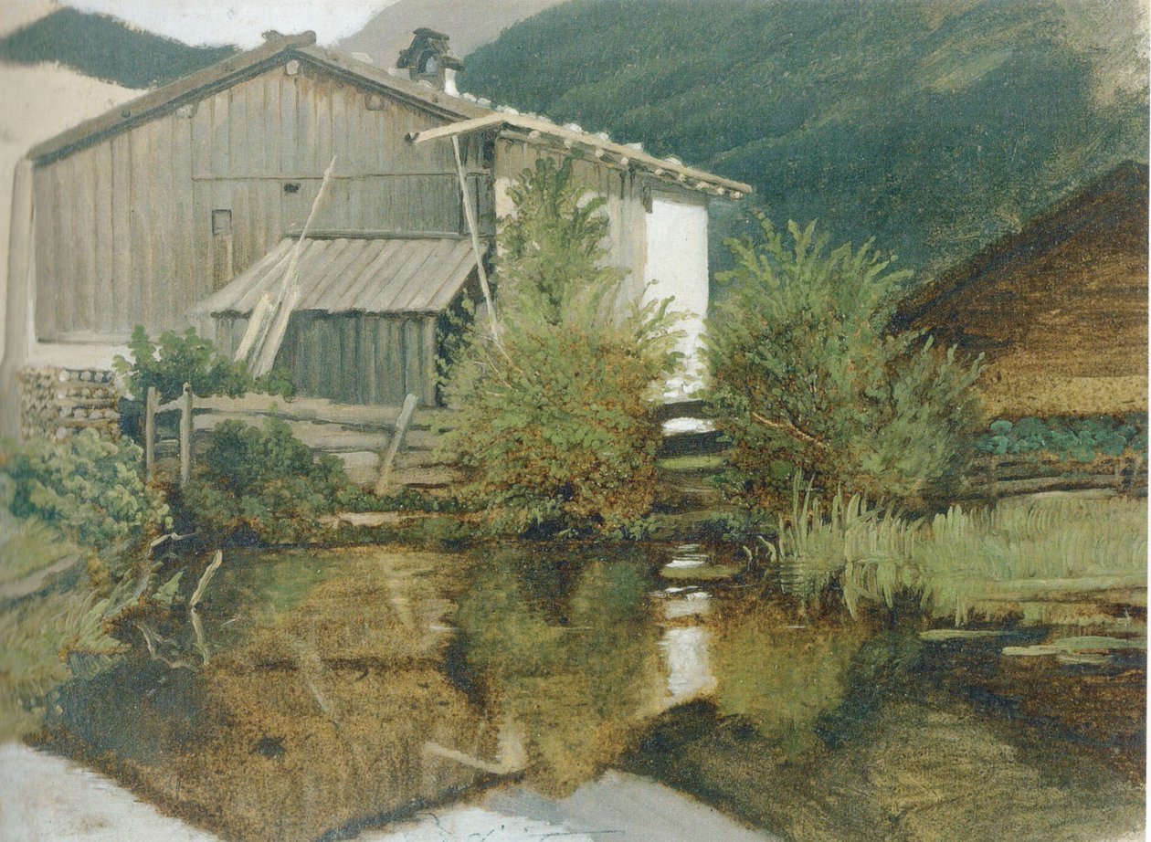 O moinho de Gern de Carl Spitzweg