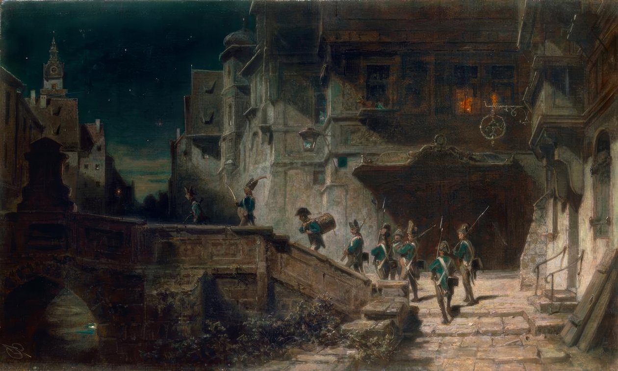 The Scharwache de Carl Spitzweg