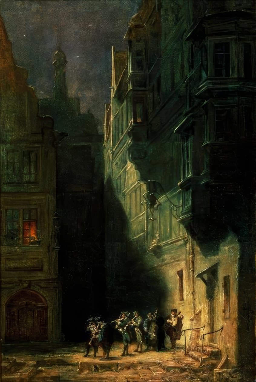 The Serenade de Carl Spitzweg