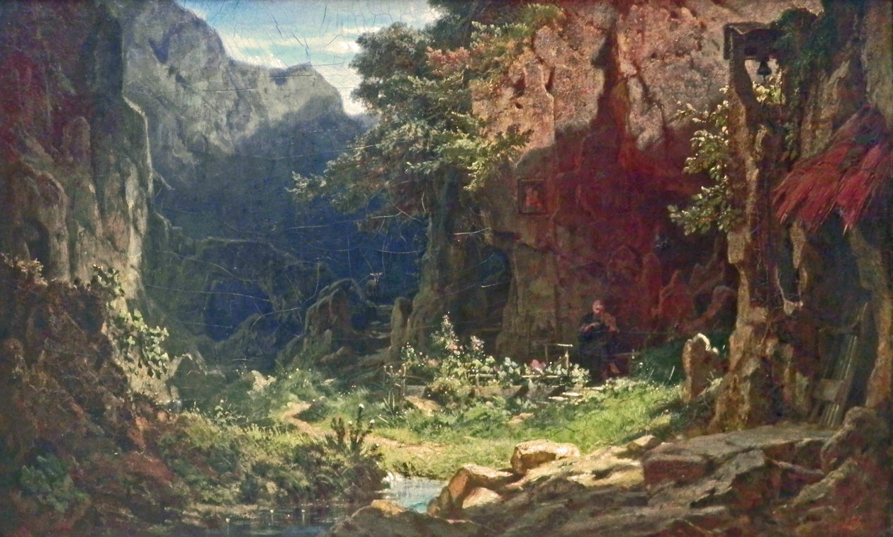 Um recluso de Carl Spitzweg