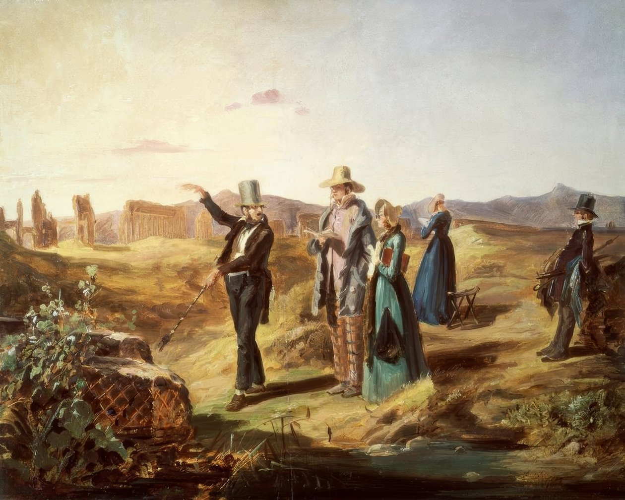 Inglês no Campagna de Carl Spitzweg