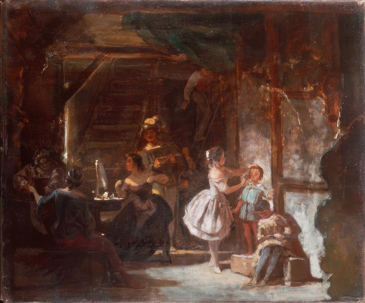 Nos bastidores de Carl Spitzweg
