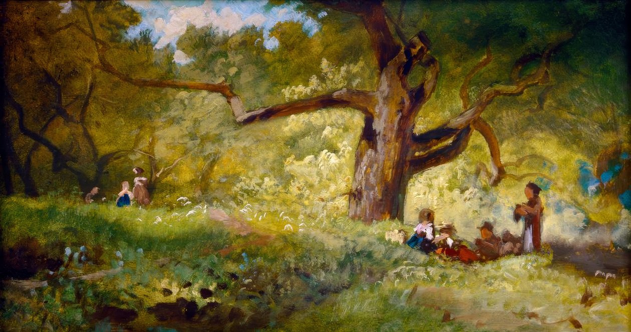 Na floresta de Carl Spitzweg