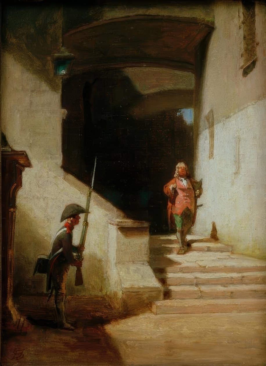A maioria (kommt Er) de Carl Spitzweg