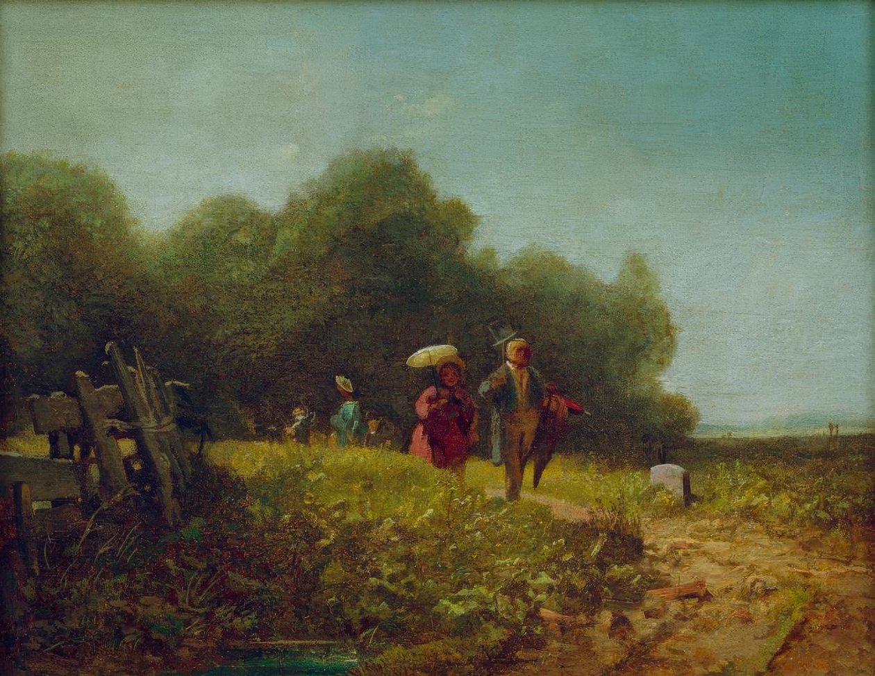passeio de domingo de Carl Spitzweg