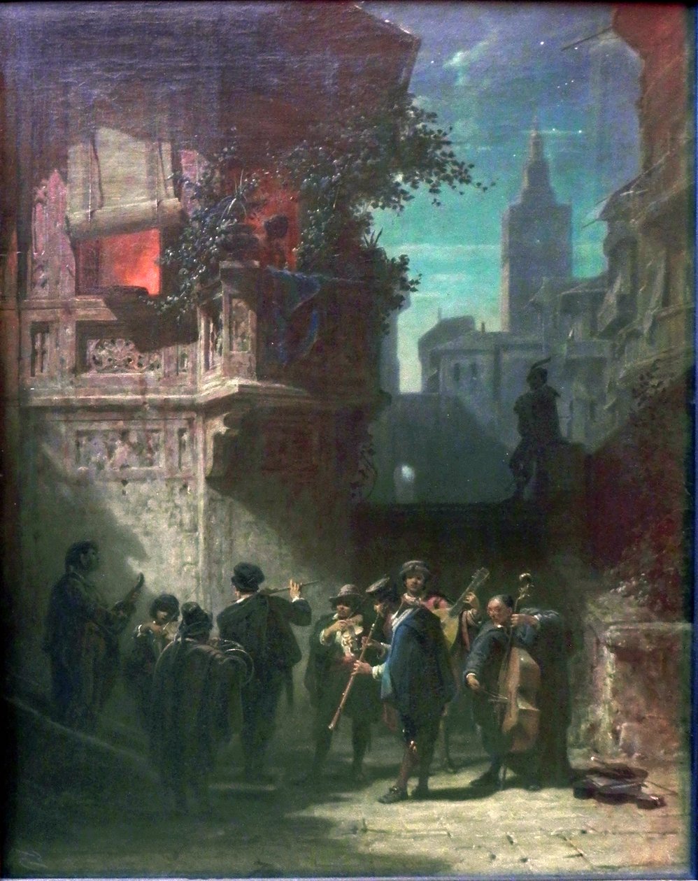 Serenata espanhola de Carl Spitzweg