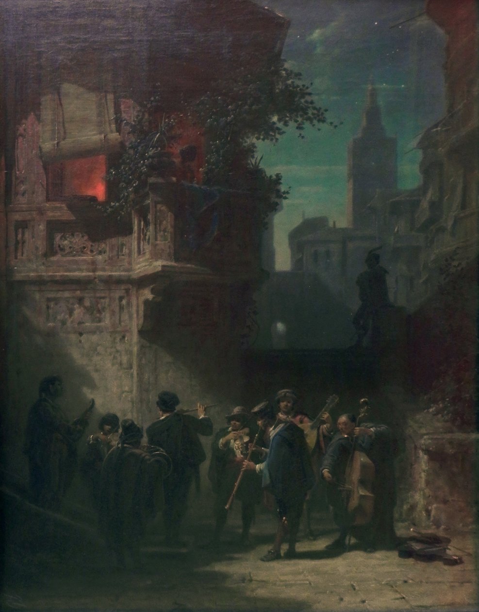 Serenata espanhola de Carl Spitzweg