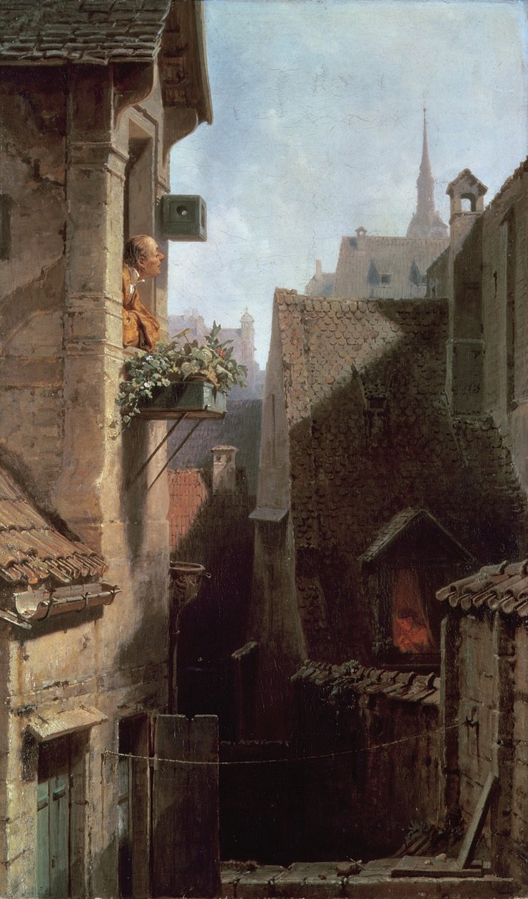 O hipocondríaco de Carl Spitzweg