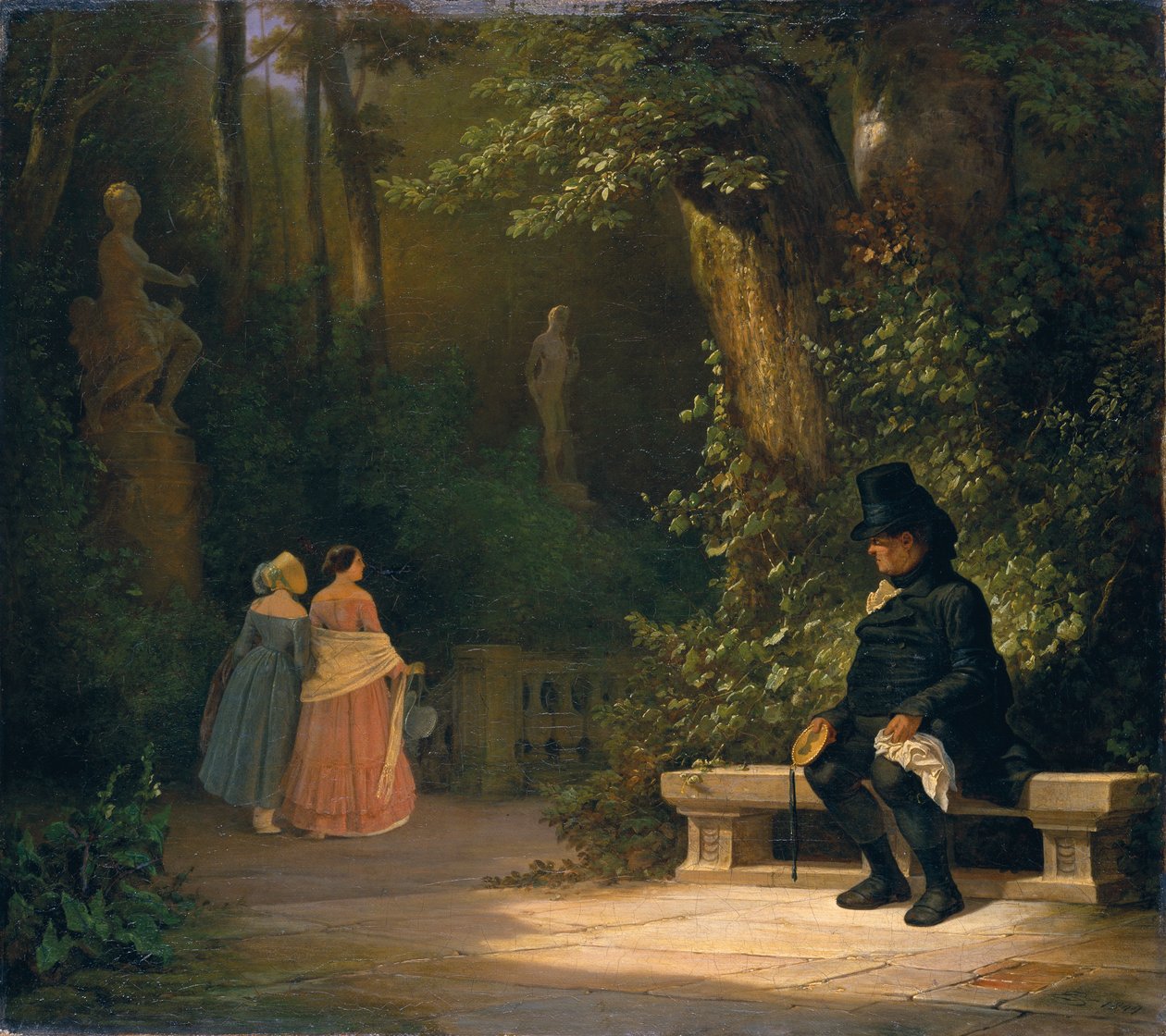 O Viúvo de Carl Spitzweg