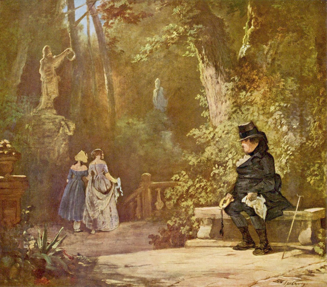 O viúvo de Carl Spitzweg