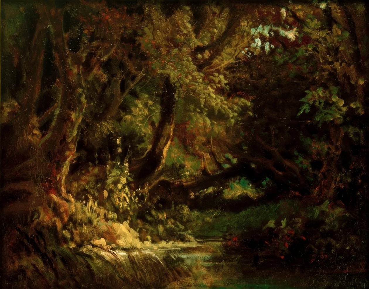 Waldinneres de Carl Spitzweg