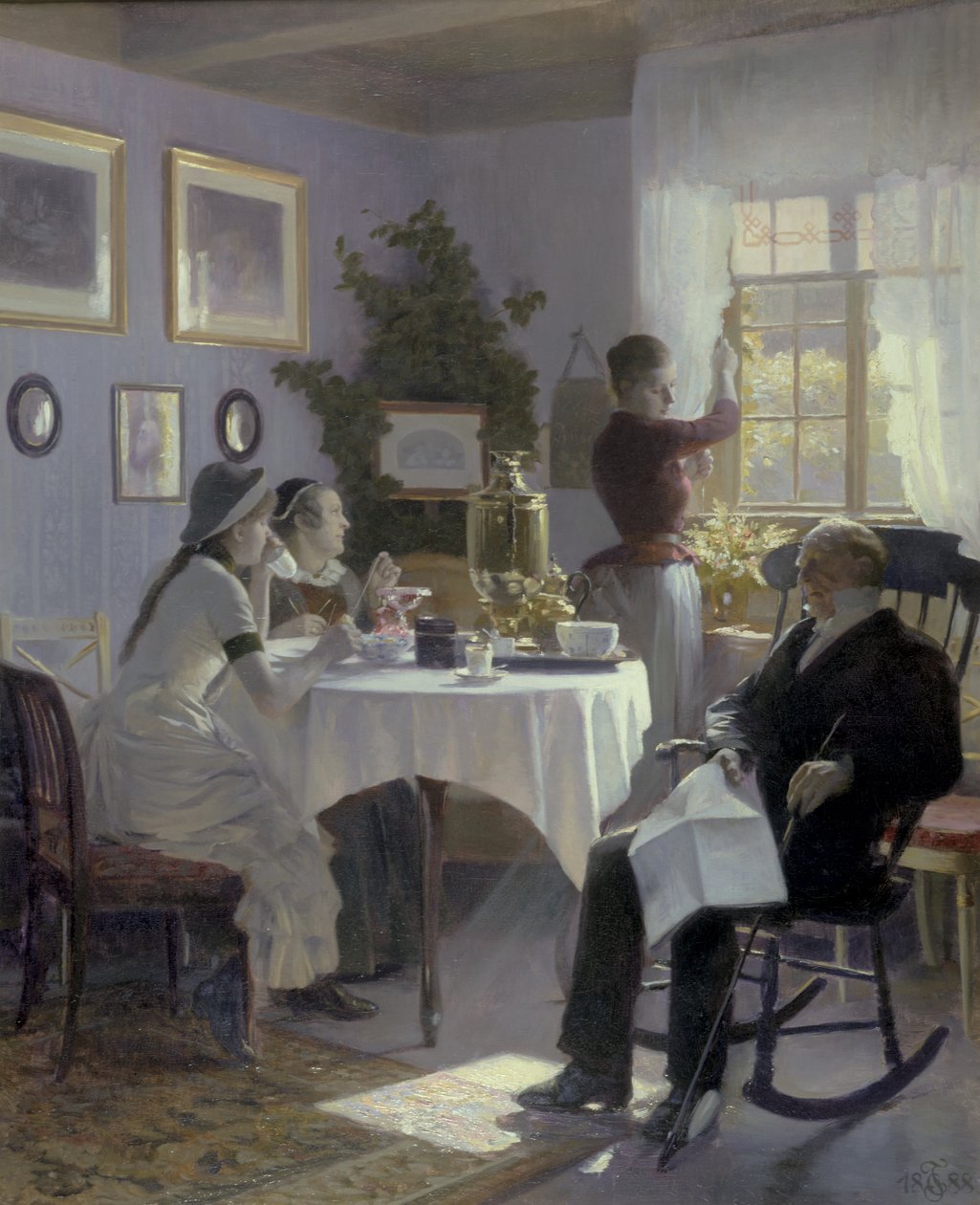 Uma tarde de domingo de Carl Thomsen